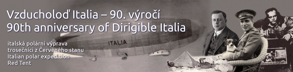 Vzducholoď Italia – 90. výročí – 90th anniversary of dirigible Italia